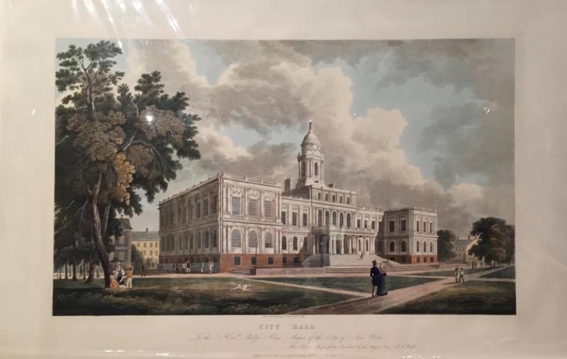 William Guy Wall WILLIAM GUY WALL ENGRAVED BY JOHN HILL 1770 1850 CITY HALL NEW YORK CITY