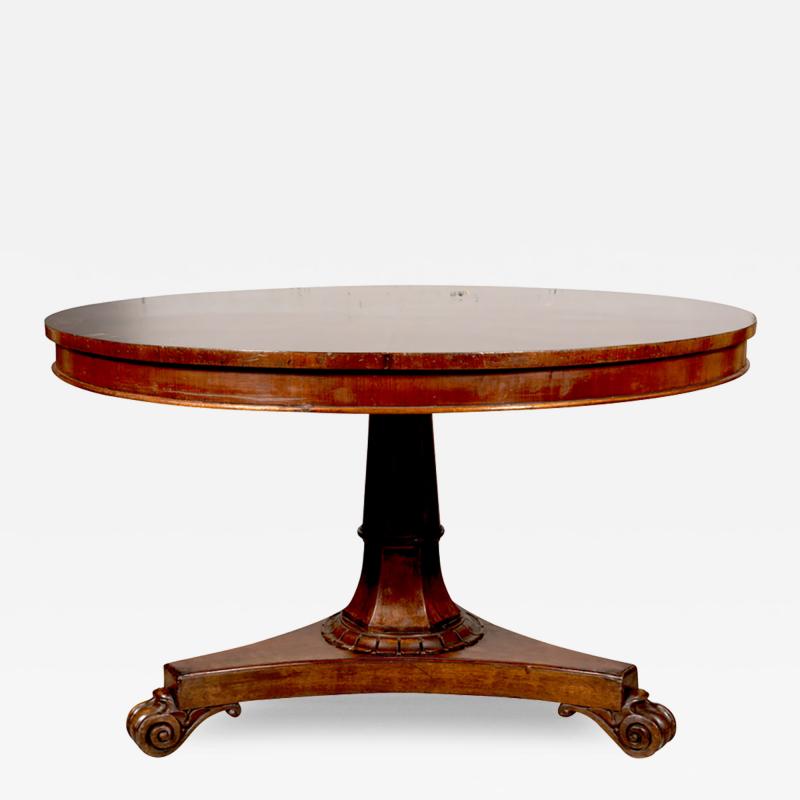 William IV Mahogany Center Table