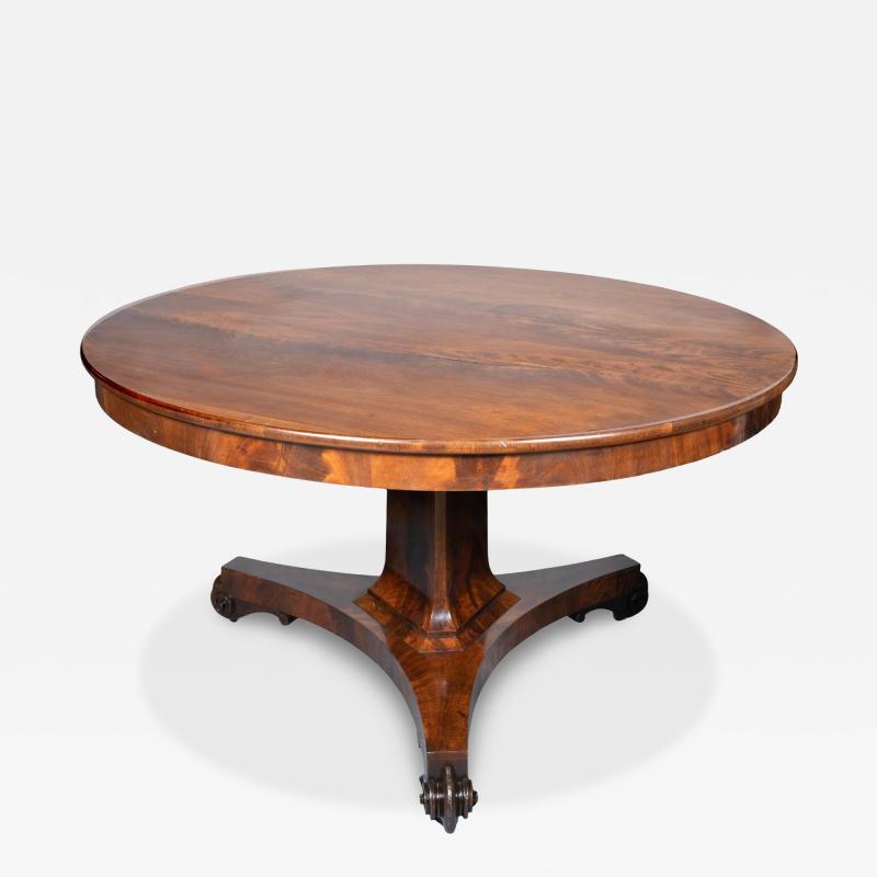 William IV Mahogany Center Table