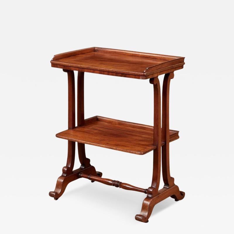William IV Mahogany Etagere