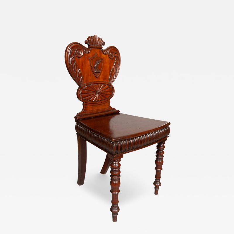 William IV Mahogany Hall Chair