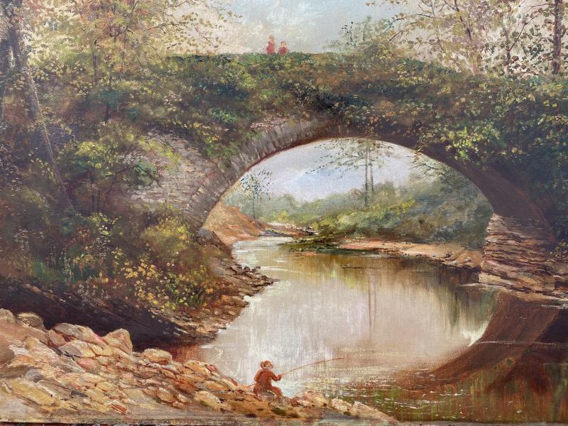 William Livingstone Anderson The Old Bridge 