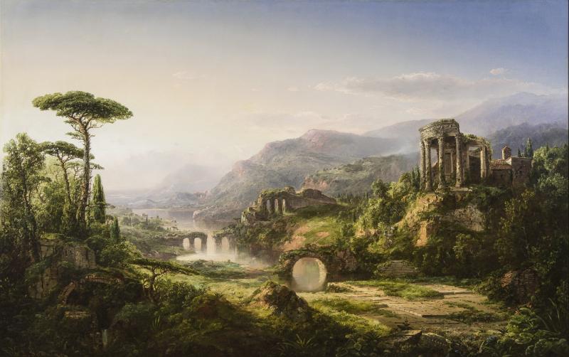 William Louis Sonntag Sr Dream of Italy