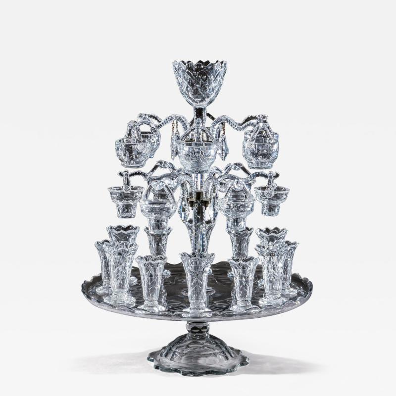 William Parker A HIGHLY IMPORTANT EARLY GEORGE III SWEETMEAT EPERGNE BY WILLIAM PARKER