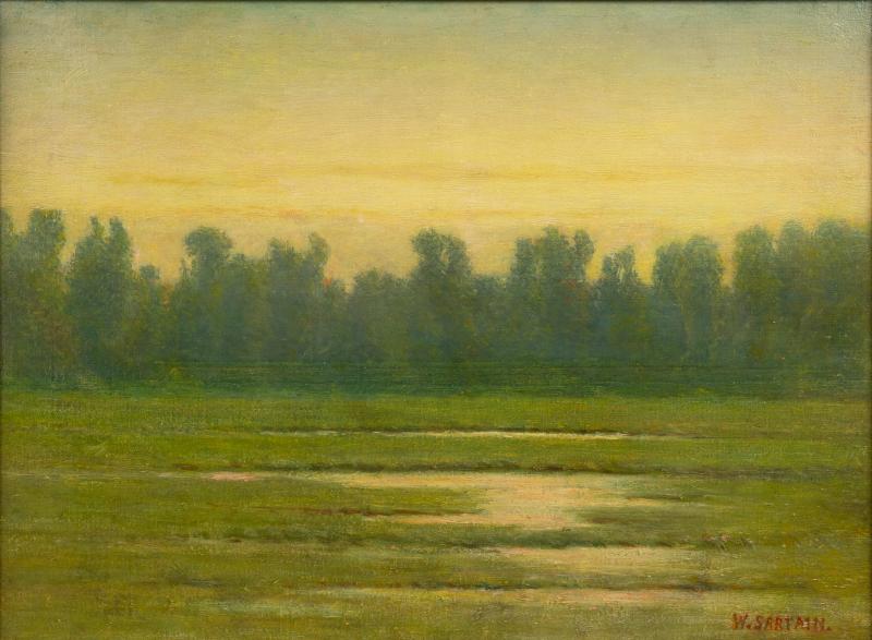 William Sartain In the Vallery of the Oise William Sartain