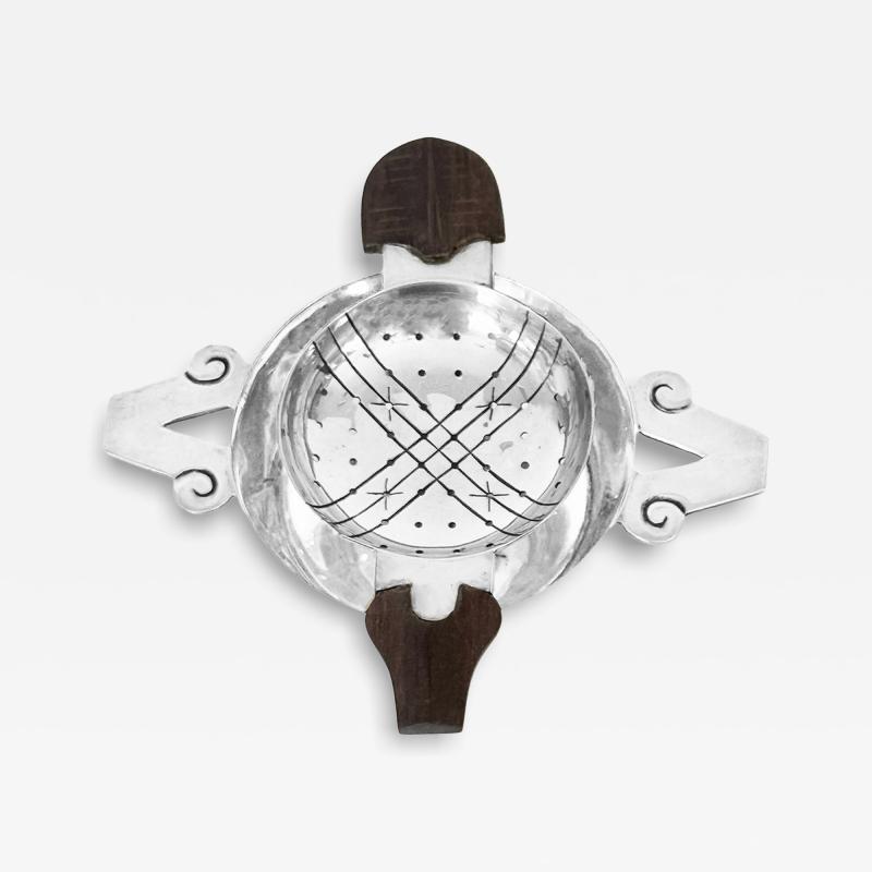 William Spratling William Spratling Sterling Tea Strainer