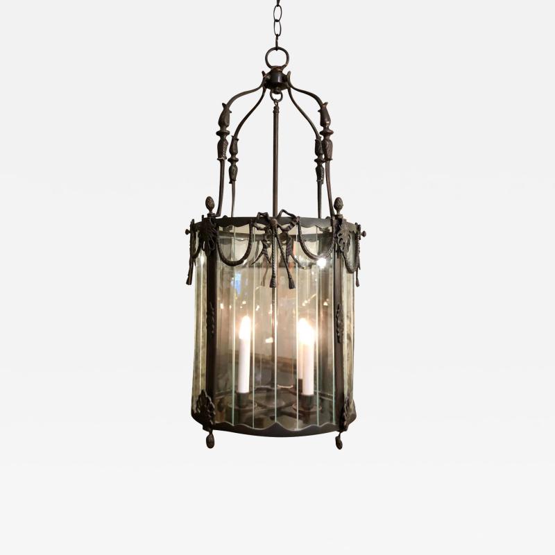 William Switzer Spanish Colonial Bronze Designer Lantern Chandelier