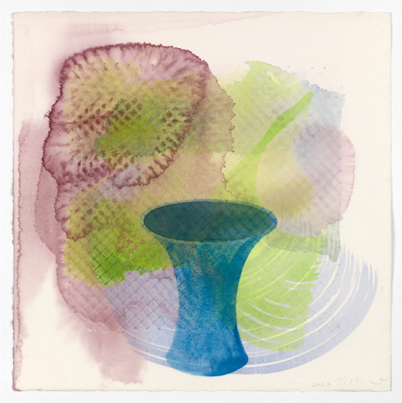 William Tillyer Study for a Constructed Painting 2023