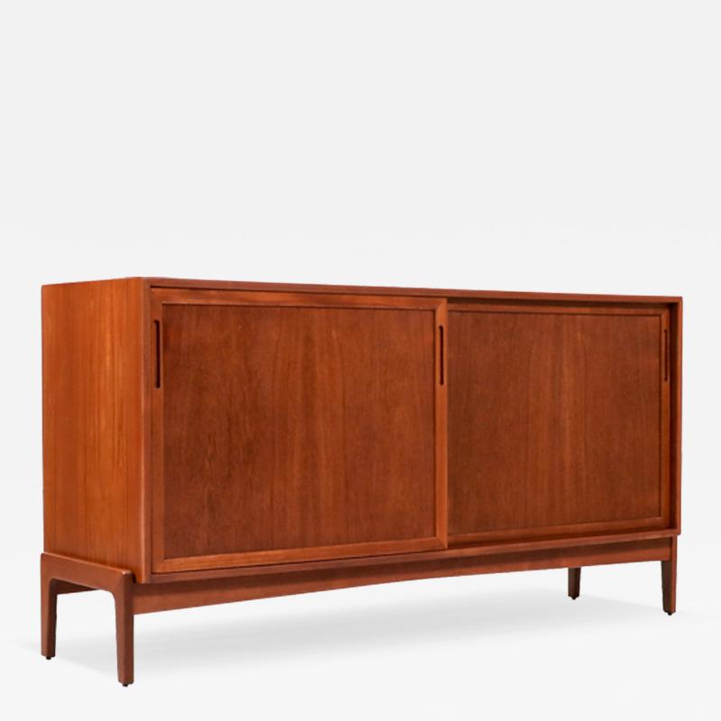 William Watting Mid Century Danish Modern Teak Credenza by William Watting