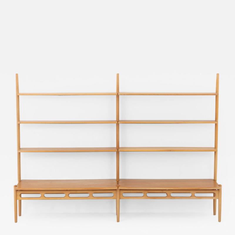 William Watting Scandinavian Midcentury Shelving Unit in Oak by William Watting