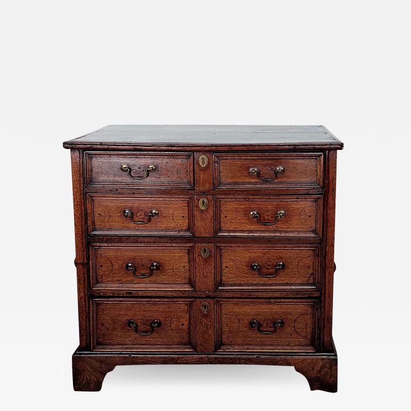 William and Mary Oak Chest Dresser circa 1700