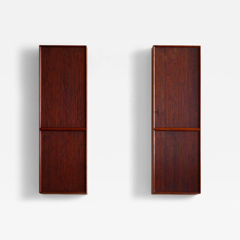 Willy Beck 20th c wall cabinets
