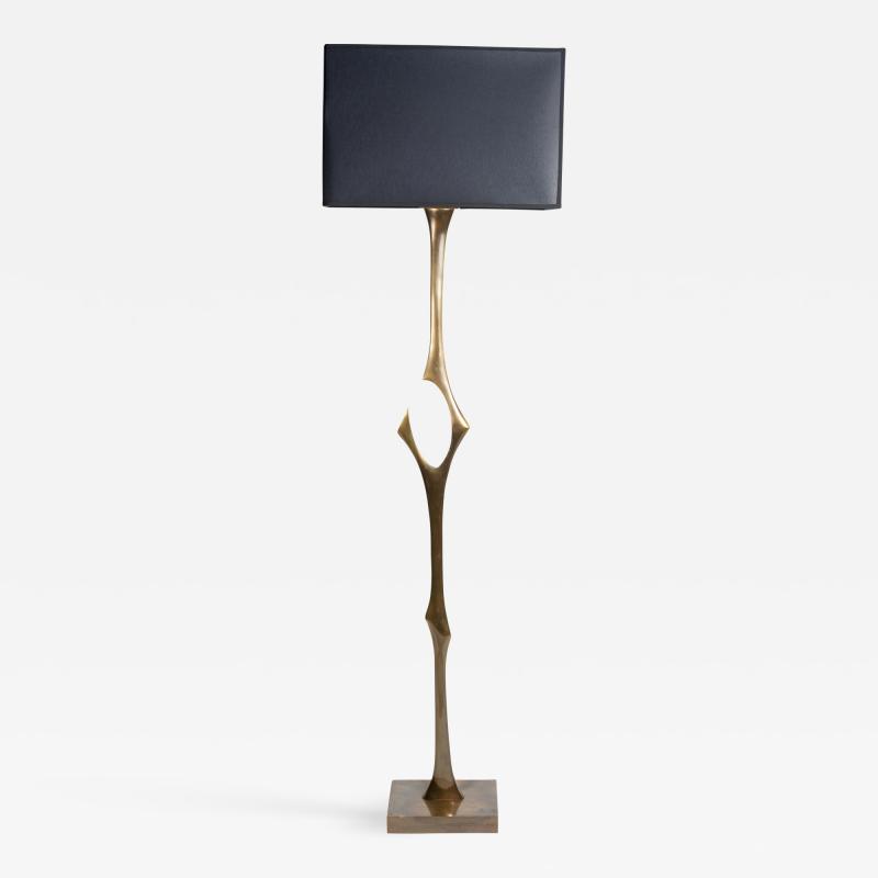 Willy Daro Solid bronze Floor lamp by Willy Daro