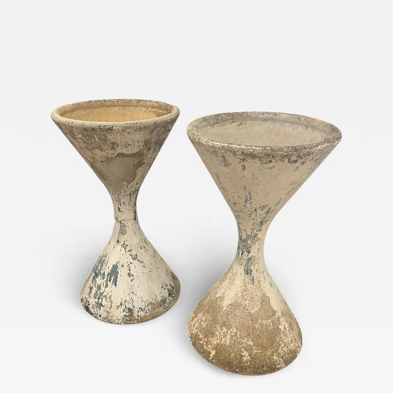 Willy Guhl Pair Willy Guhl Hourglass Diablo Planters