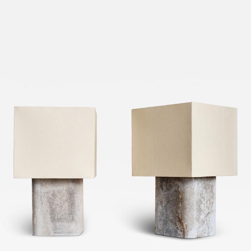Willy Guhl Pair of Willy Guhl Lamps