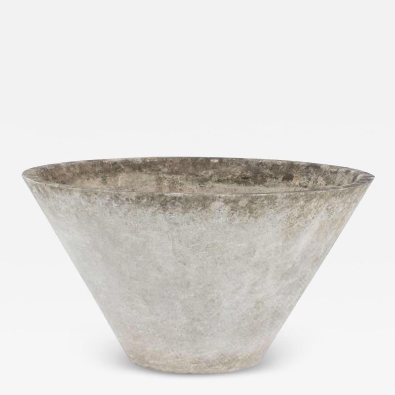 Willy Guhl Tapered Round Concrete Willy Guhl Planter