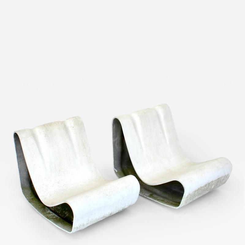 Willy Guhl WILLY GUHL LOOP CHAIRS SECOND EDITION C1997 PAIR