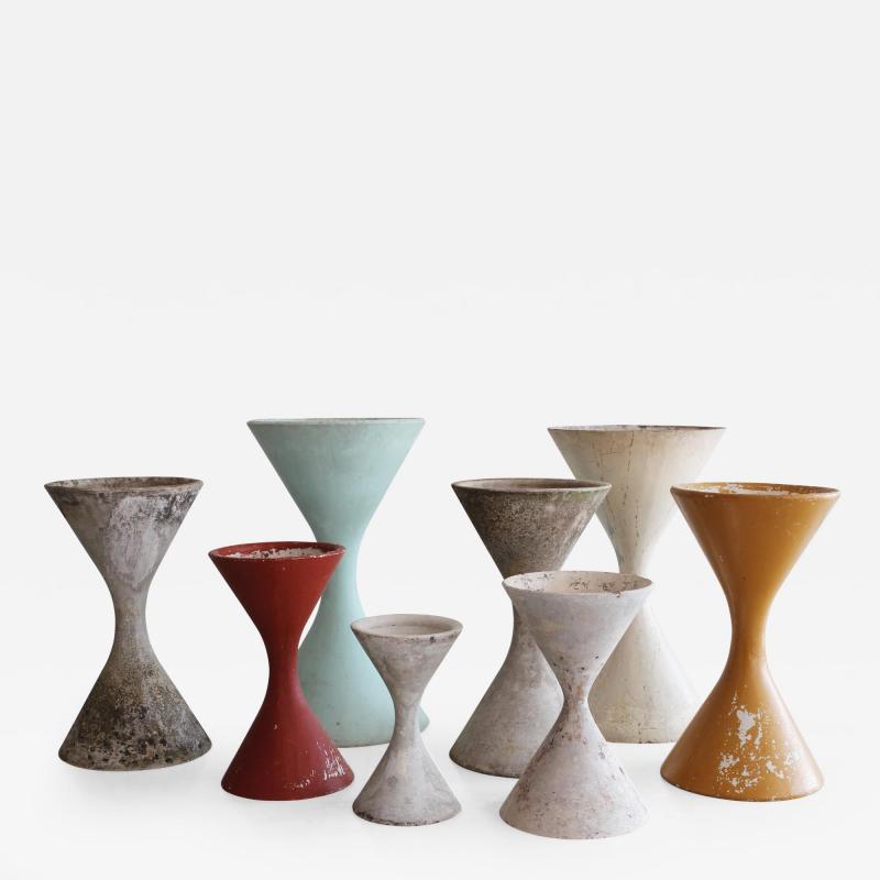 Willy Guhl Willy Guhl Hourglass Planters