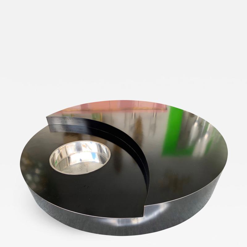 Willy Rizzo Coffee Table Large TRG by Willy Rizzo Italy 1970s