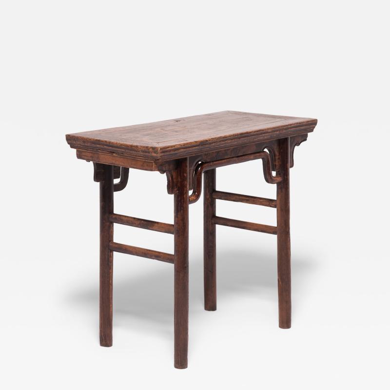 Wine Table with Humpback Stretchers