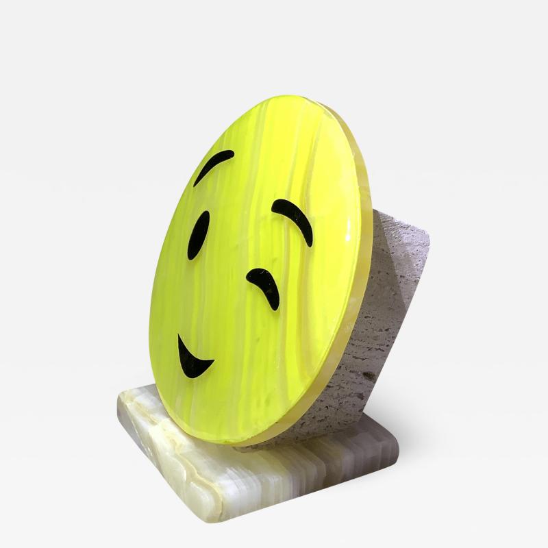 Winking Ambient Smiley Face Light in Onyx