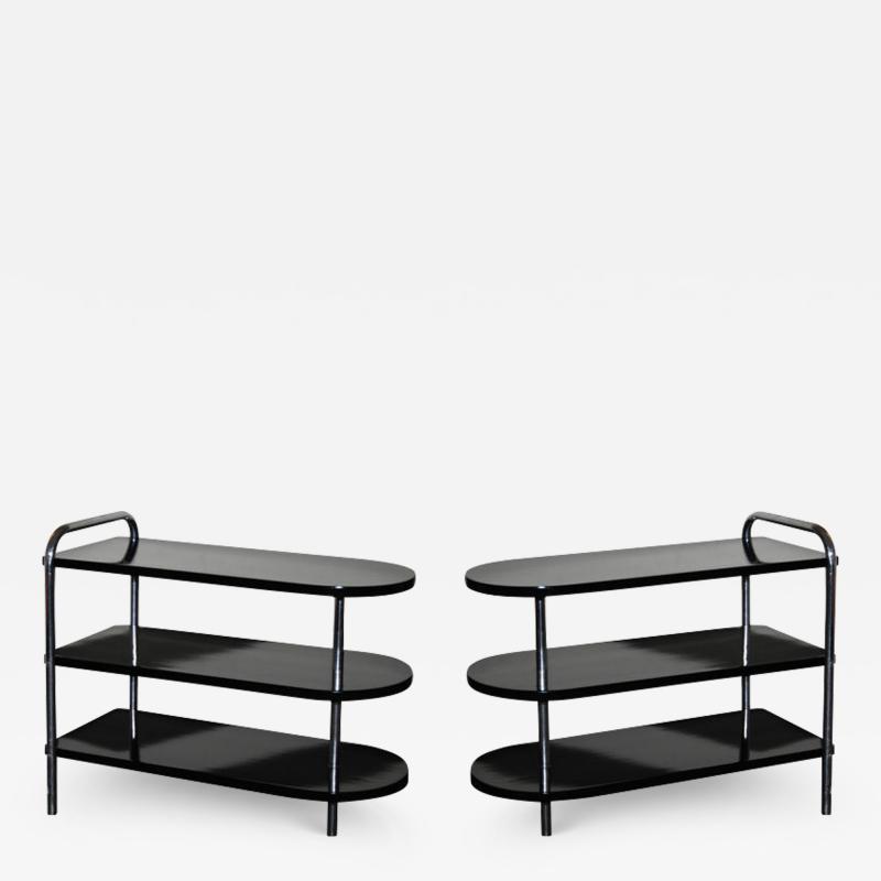 Wolfgang Hoffmann Machine Age Tri Tier Tables