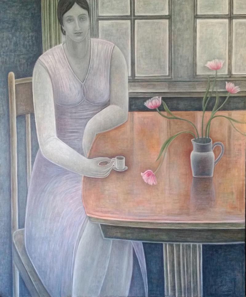 Woman With Small Cup