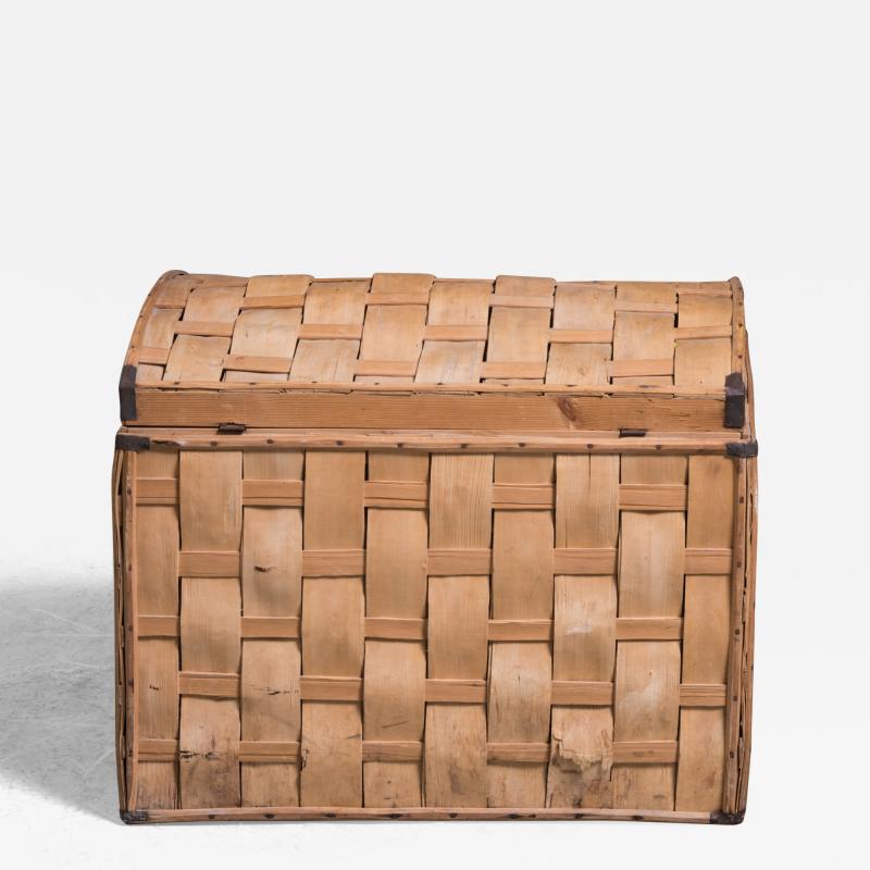 Wooden chest from Sweden