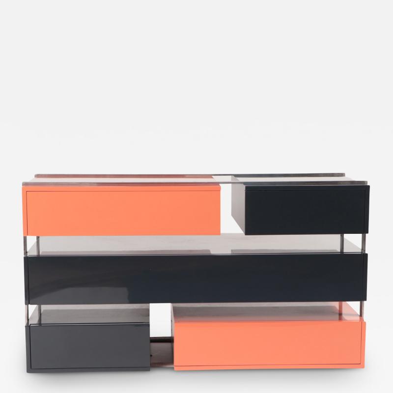 Wrapped High Gloss Lacquered Dresser Table by Maximilian Eicke for Max ID NY