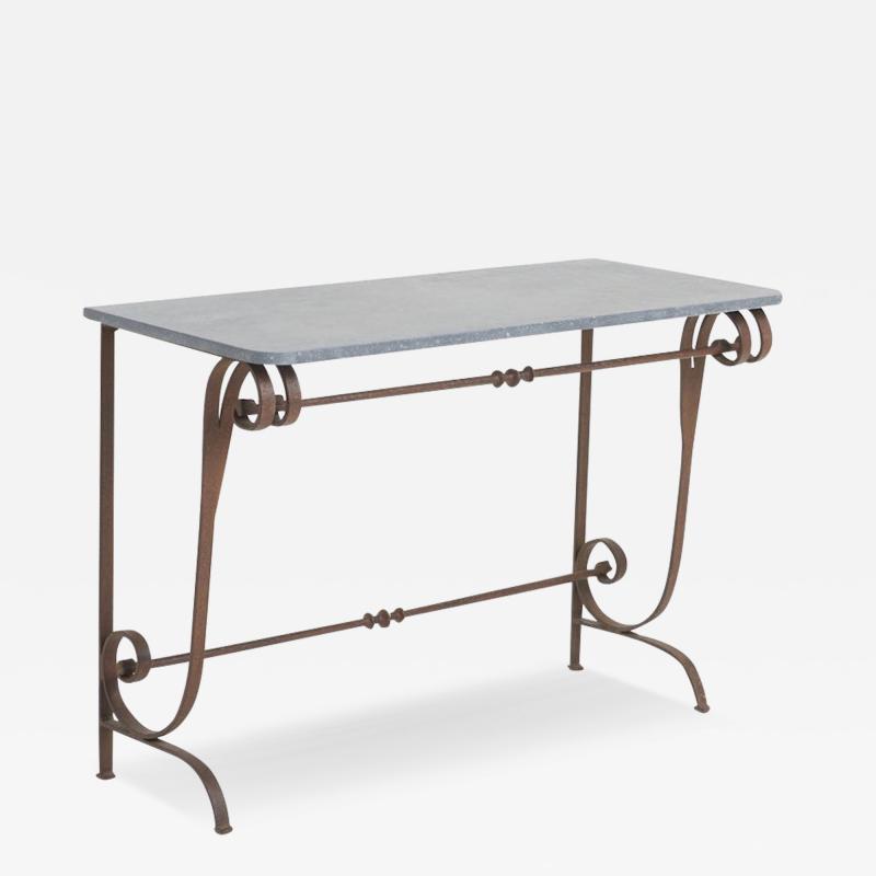 Wrought Iron Console Table
