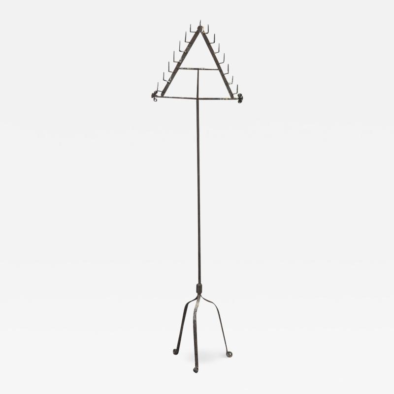 Wrought Iron Standing Candelabra