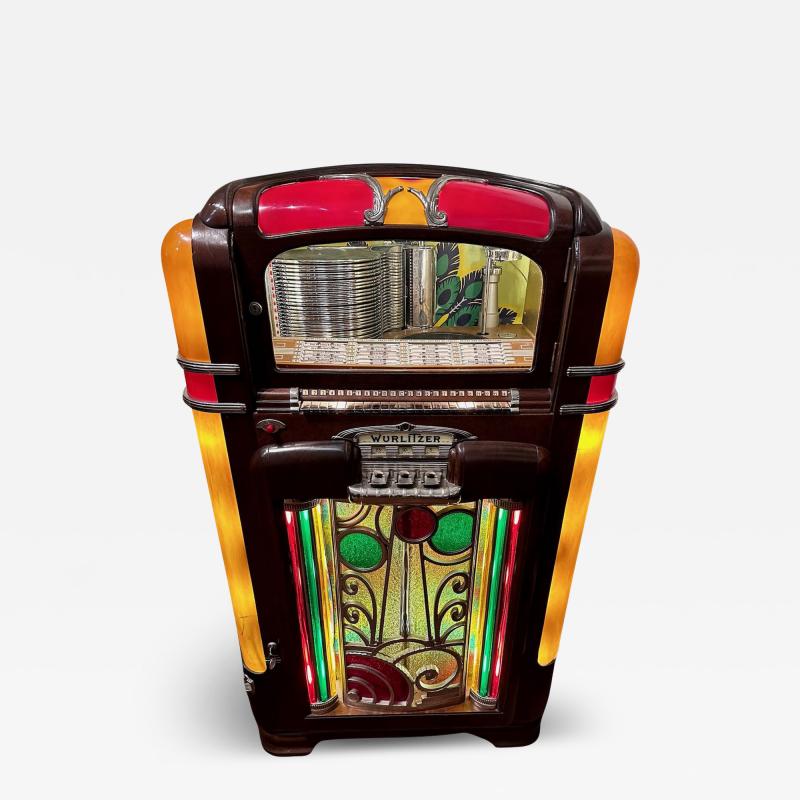 Wurlitzer Juke Box Model 700 Original and Restored Art Deco Circa 1940