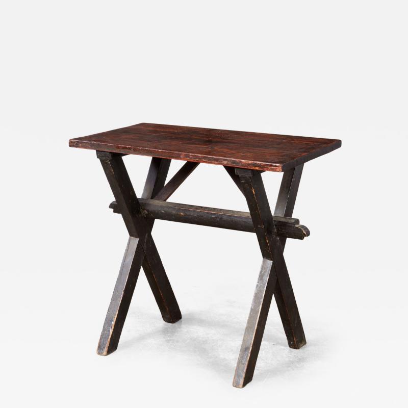 X Frame Tavern Table