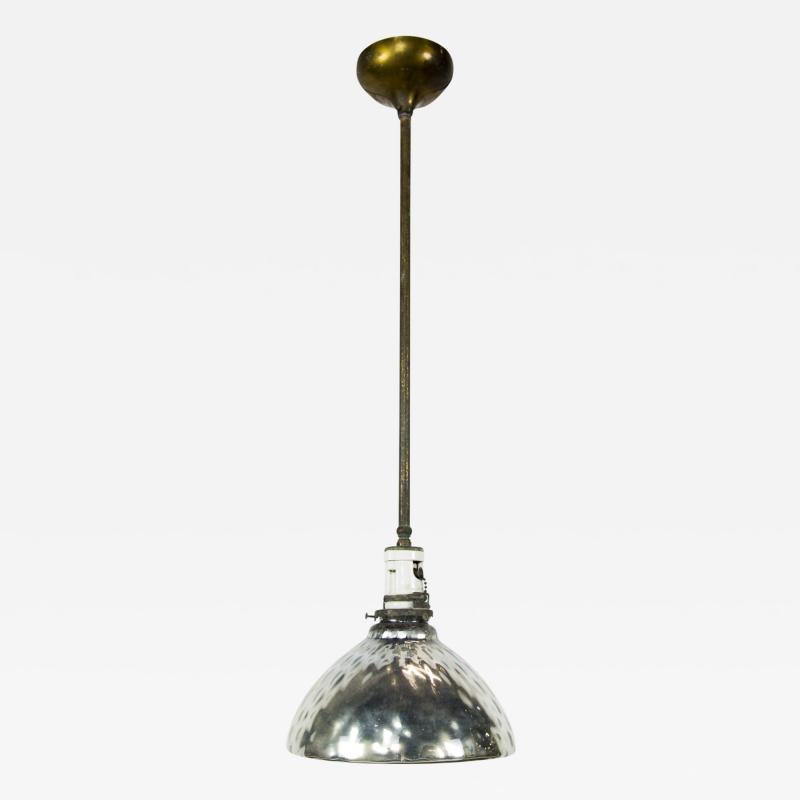 X Ray Mercury Glass Pendant 1930s