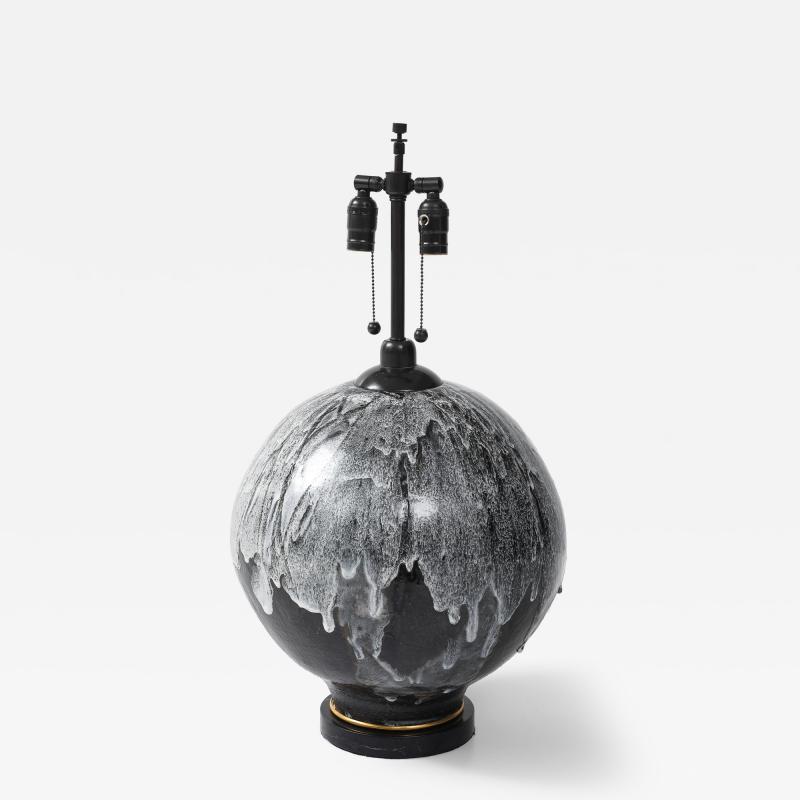 XL Italian Ceramic Sphere Lamp