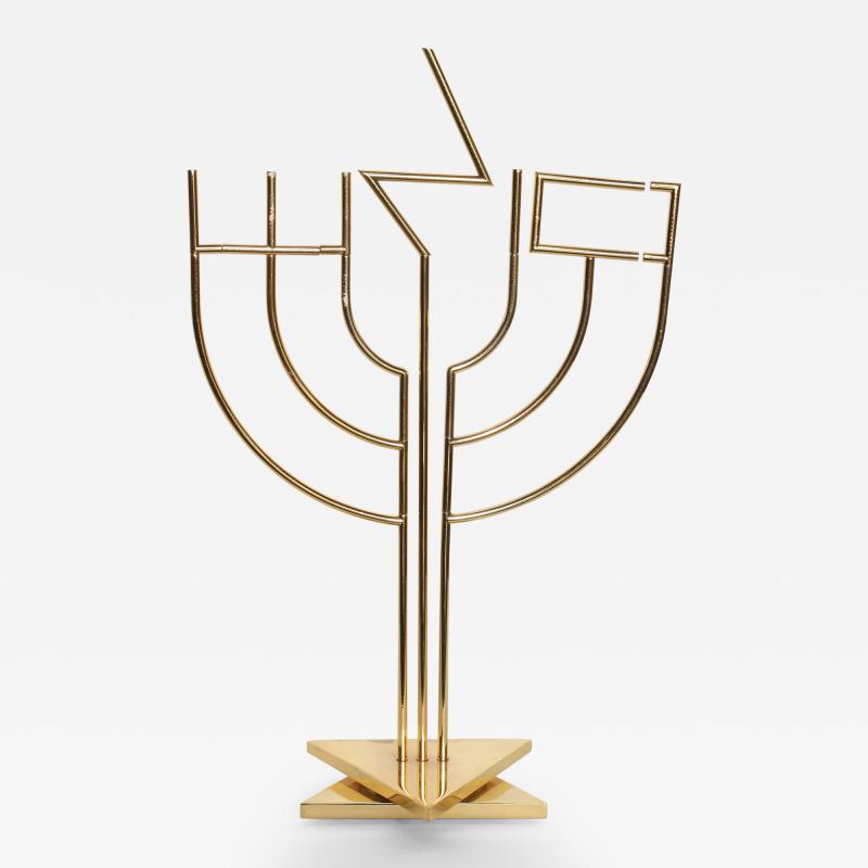 Yaacov Agam Shalom Menorah