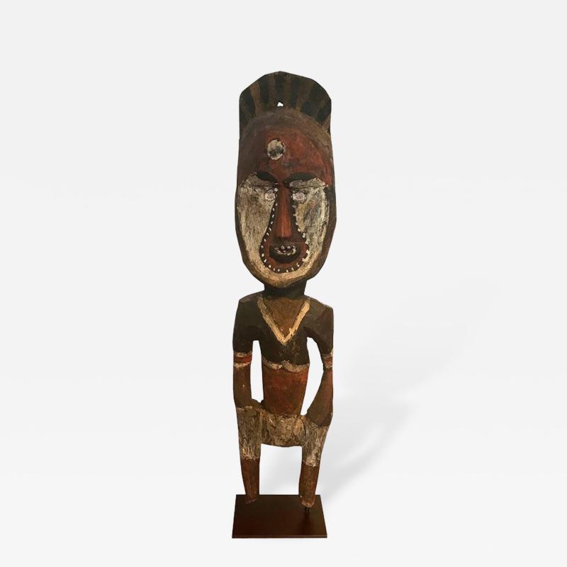 Yam Ancestor Figure on Stand from Padua New Guinea