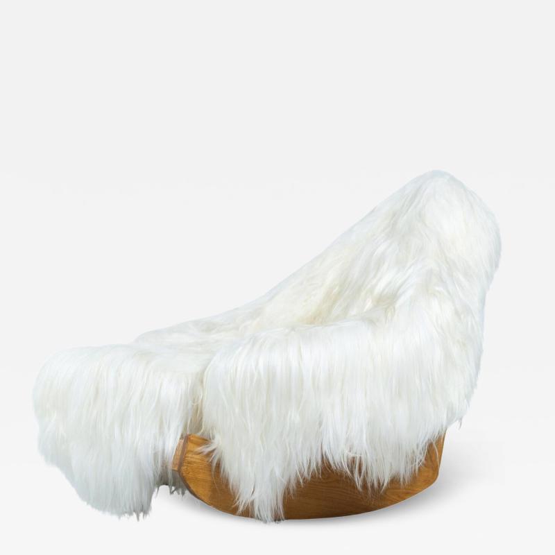 Yeti Pop Art Rocking Chair by Mario Scheichenbauer circa 1968