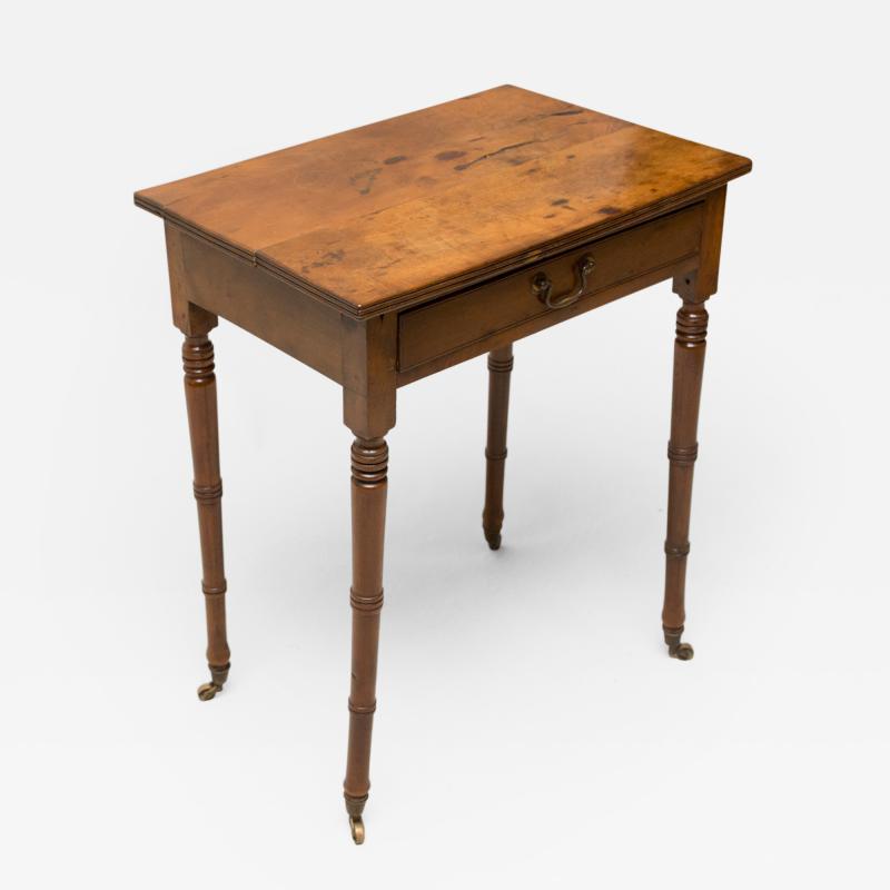 Yew Wood Side Table