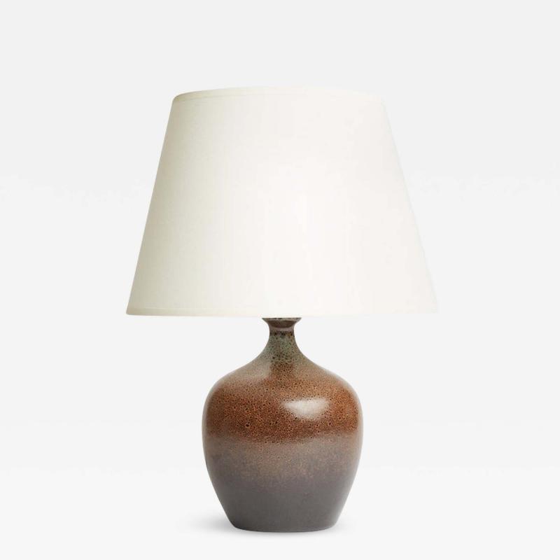 Yngve Blixt Mid Century Ceramic Table Lamp by Yngve Blixt 1920 1981