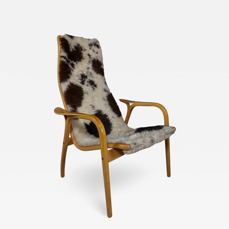 Yngve Ekstr m Yngve Ekstrom Cowhide Lamino Lounge Chair Designed 1952 Swedese