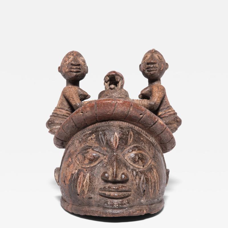 Yoruba Gelede Helmet Mask