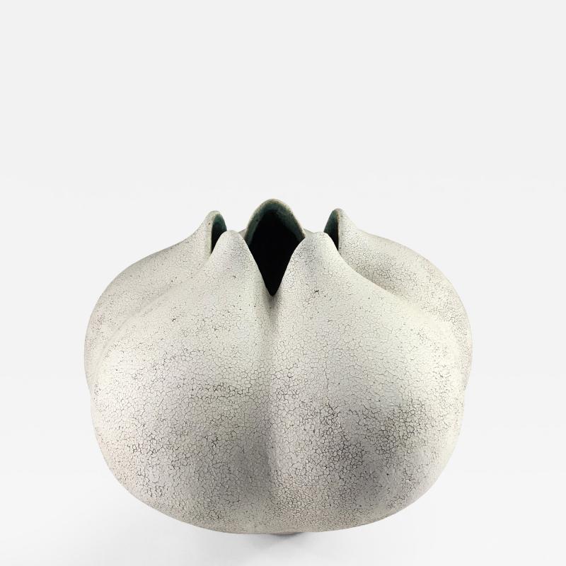 Yumiko Kuga Blossom Vase Pottery by Yumiko Kuga