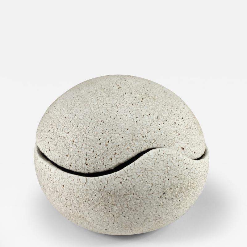 Yumiko Kuga Covered Orb Vessel by Yumiko Kuga