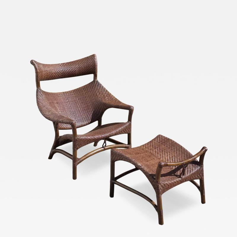 Yuzru Yamakawa Yuzuro Yamakawa Lounge Chair and Ottoman