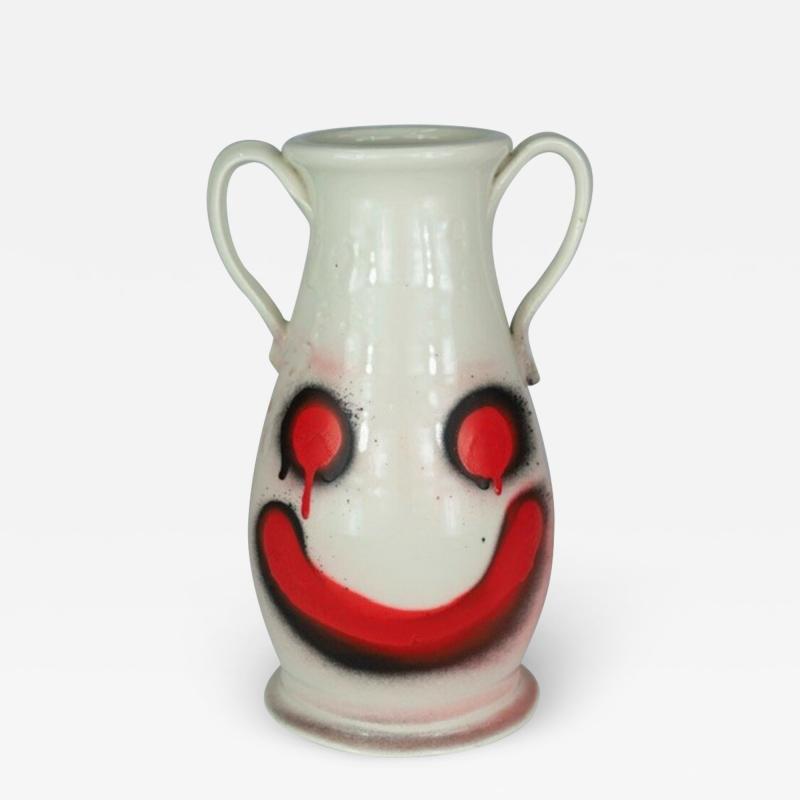 Zachary Weber Smiley Face Red Black