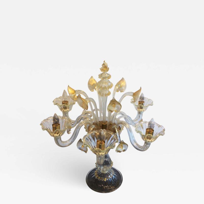 Zanchi Murano Venetian Table Lamp