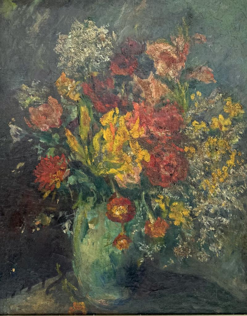 Zelma U Baylos Floral Still Life 