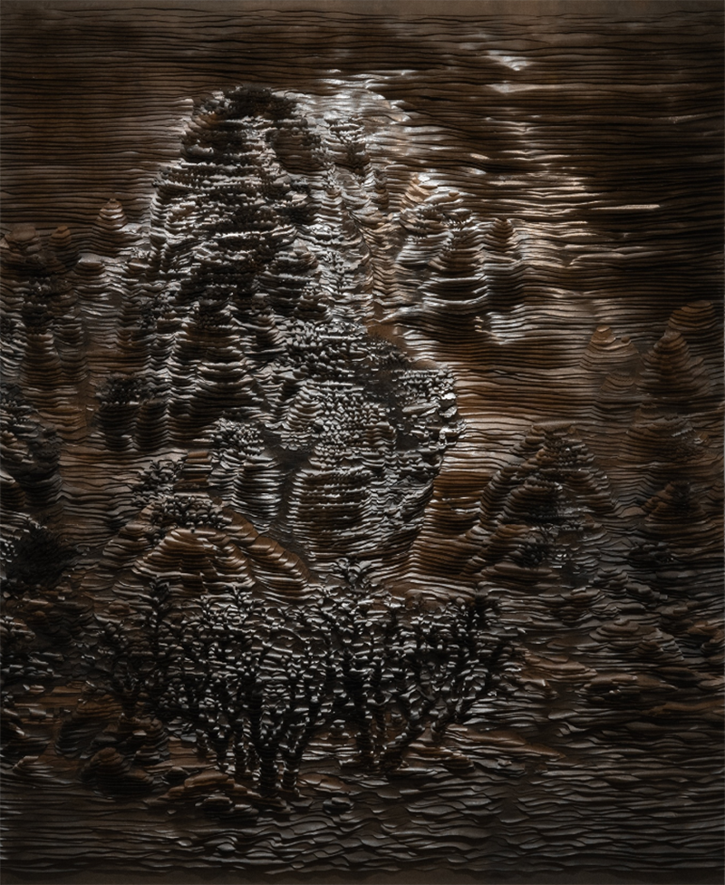 Zhang Xiaodong Snowy Forest of Thousand Pages 2025