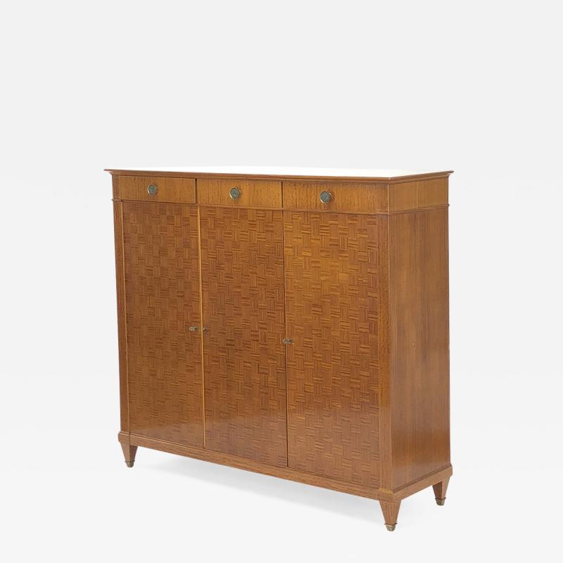 raoul lardin Raoul Lardin refined 3 drawers and drawers in cherrywood marqueterie